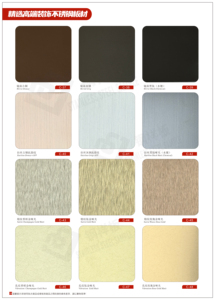 Panel Baja Tahan Karat Satin PVD Emas Matte Brushed126 untuk Desain Rak Pajangan & Konter - Product Image 4