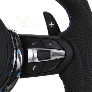 <span class=keywords><strong>Volant</strong></span> en carbone forgé <span class=keywords><strong>M</strong></span> Performance avec écran LED pour BMW F10 <span class=keywords><strong>F20</strong></span> F30 F31 F32 F36 M3 F80 M4 F82 M2 F87 X5 E70 E90 E92 - Product Image 4
