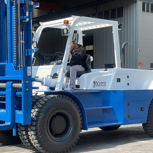 Nouveau chariot élévateur diesel ZLIN 16 tonnes 4x4 tout-terrain avec fourches/accessoires pour travaux de construction - Product Image 2