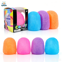 Juguetes Blandos Antiestrés de Gelatina Transparente de Colores, Mini Dulces de Goma Lindos, Juguetes para Amasar con la Mano, Venta al por Mayor, Bajo MOQ