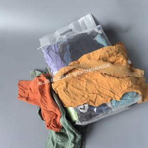 Trapos de Tela de Felpa de Colores para Taller, Paños de Limpieza de Sudadera con 100% Algodón, Gran Absorción de Agua y Aceite - Product Image 1