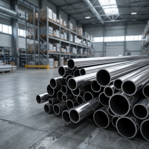 Tube rond en acier inoxydable noir, tube métallique poli pour la construction, la fabrication et les applications industrielles - Product Image 3