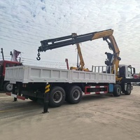 Camion-grue articulée hydraulique Isuzu 20 tonnes haute performance pour levage de charges lourdes, véhicule de transport, vente directe usine