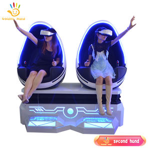 Réalité virtuelle d'<span class=keywords><strong>occasion</strong></span> VR Egg Cinema 2 sièges Vente directe d'usine Simulateur de réalité virtuelle Machine populaire - Product Image 5