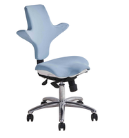 Chaise selle ergonomique pour médecin en cuir PU, design moderne, pour salles d'échographie, cliniques, écoles et ateliers