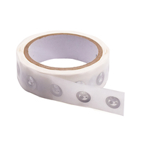 Personnalisable 18mm RFID NFC Adhésif Smart Tag Programmable Imprimable Humide/Sec Incrustation Étiquette F08 Mini Tag pour Hôtels 13.56MHz