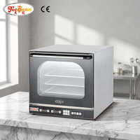 Gewerblicher 4-Fach-Konvektionsofen mit Dampf 2200W Elektrischer Backofen für Brot, Gebäck, Bäckereien & Fast-Food-Restaurants