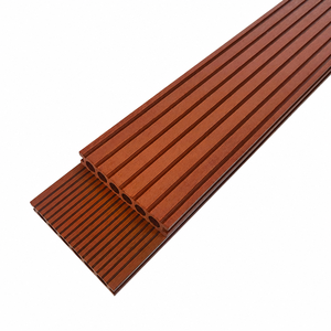 Terrasse en WPC 25 mm, co-extrusion, imperméable, résistant à la décoloration, anti-termites, anti-UV, antidérapant, écologique, à emboîtement, pour extérieur - Product Image 3
