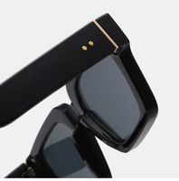 Gafas de Sol de Lujo Promocionales Personalizadas 2026, Gafas de Sol para Hombre, Unisex, con Logotipo, Gafas de Sol Cuadradas Blancas para Hombre y Mujer