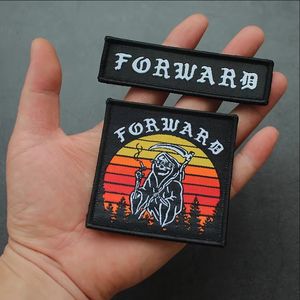 Parches Personalizados de PVC Ecológico FOG Forward Devil Reaper para Mochila, con Gancho y Bucle, Apliques para Brazalete, Uso en Exteriores - Product Image 2