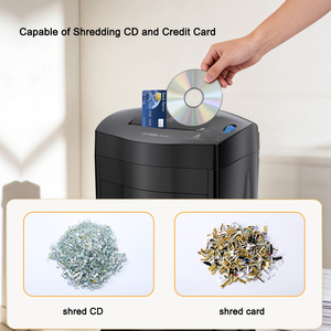 Déchiqueteuse <span class=keywords><strong>de</strong></span> <span class=keywords><strong>papier</strong></span> professionnelle OEM à coupe croisée pour bureau, capacité 27 litres, 15 feuilles, format P4, pour la destruction <span class=keywords><strong>de</strong></span> documents sensibles. - Product Image 3