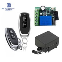 Télécommande sans fil RF 433 MHz pour modèles populaires, en ABS et PC, avec fonction de copie et d'apprentissage de code, étanche, pour éclairage LED de garage