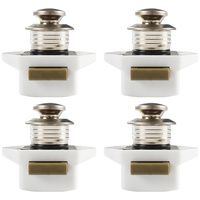TYTXRV OEM pièces de remorque de camping-car, Dimension de découpe 20mm clé en alliage de Zinc moins RV caravane bateau Yacht blanc Mini serrure à poussée