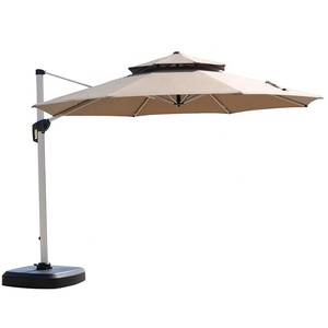 De aluminio grande al aire libre pación sombrilla Gardent voladizo barato sombrillas - Product Image 1