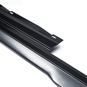 Jupes latérales agressives style MSY en fibre de carbone véritable pour <span class=keywords><strong>Audi</strong></span> RS6 Avant C8 2019+ Kit carrosserie - Product Image 4
