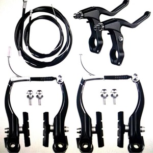 Kit de frein V pour vélos de route, étrier en alliage d'aluminium, ensemble complet réglable, levier à 2 doigts - Product Image 2