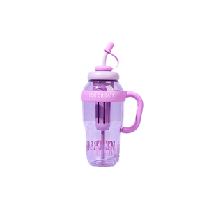 1200ml Infuser cốc cốc với rơm và xử lý 40oz tái sử dụng chai nước bằng nhựa cho trẻ em bán buôn - Product Image 4