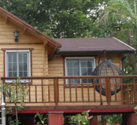 Rampe de balcon en pin massif, garde-corps en bois pour terrasse extérieure, décoration de maison de campagne
