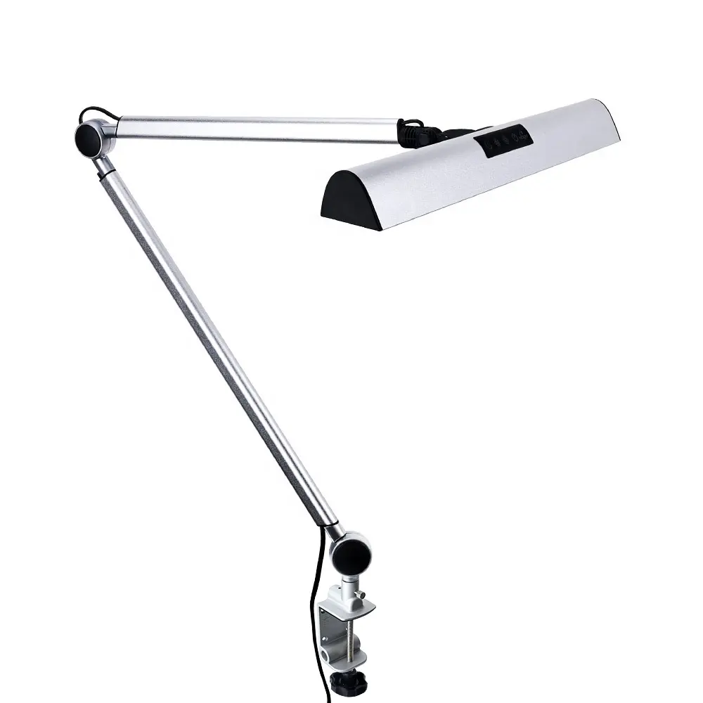 UYLED A509 16W Jewelers Equipment European Adjustable Flexible Smart Design Nail Manicure Clip Desk Table Lamp