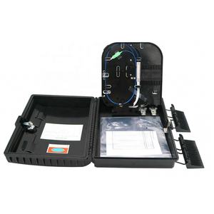 8포트 16포트 24포트 벽 또는 기둥 장착형 실외 에어레일 IP68 광섬유 종단 박스 (PLC 스플리터 또는 카드 스플리터 포함) NAP 박스 - Product Image 4