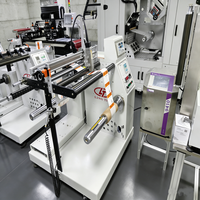Machine de laminage automatique intelligente Premium Lingtie avec enrouleur, imprimante jet d'encre pour marquage laser et codage de date de validité alimentaire quotidienne