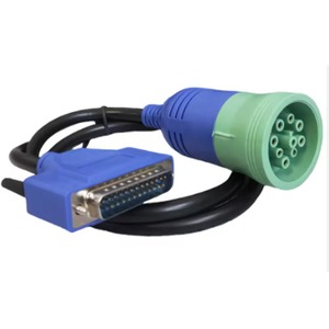 <span class=keywords><strong>C</strong></span>âble d'extension 9Pin au <span class=keywords><strong>c</strong></span>âble de connexion d'instrument de Diagnostic automobile DB25Pin pour Cummins 50/100CM