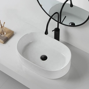 Encimera de Baño de Superficie Sólida, Moderna, de Cerámica, en Oferta, para Hotel, 5 Años de Garantía, Brillante, Resistente al Agua, Fácil de Limpiar, 5889- - Product Image 3