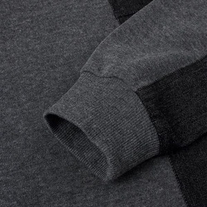 Sudadera de algodón de corte regular para hombre, de color liso, con cuello redondo, estilo casual, con diseño de bolsillo, estilo otoñal. - Product Image 5