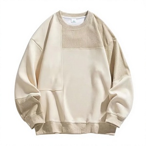 Wholesale Plain Custom Crewneck <b>Sweatshirt</b> 100% Cotton Pullover Oversized Blank <b>Fleece</b> <b>Sweatshirt</b> for Men & Women - Product Image 1
