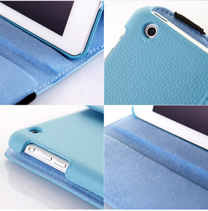 Nouveau GLIGLE 360 Degrés Rotation Stand PU Cuir Tablet Case Cover Shell pour <span class=keywords><strong>iPad</strong></span> Air 1/Air 2 9.7 2017 208 - Product Image 6
