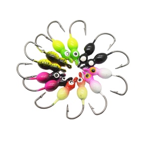 Hunthouse — leurre de pêche à la turlutte verticale, avec hameçon spécial <span class=keywords><strong>hiver</strong></span>, 18mm, 2g - Product Image 2