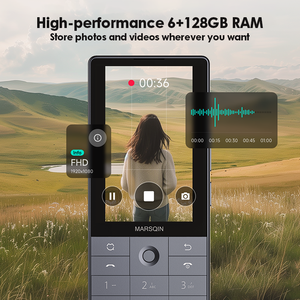 秦F25希伯来语键盘雕刻双卡智能按钮手机支持谷歌播放安卓14大内存128GB智能手机 - Product Image 6