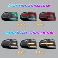 Feu arrière à LED pour Toyota FJ cruiser 2007 Feu arrière RGB Assemblage du clignotant Feu arrière Accessoires