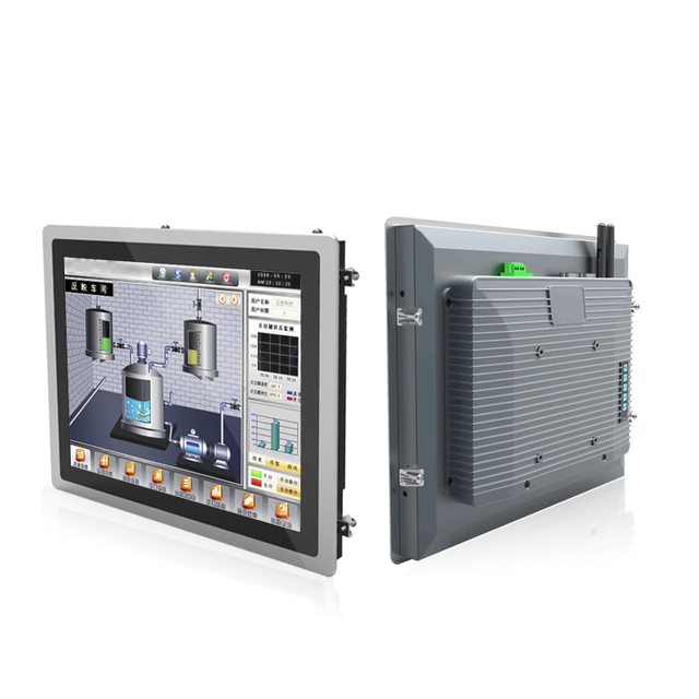 High Brightness 19-Inch LCD Monitor Sunlight Readable Industrial Capacitive Touch Screen Waterproof IP65 Wall Mount Touch Screen