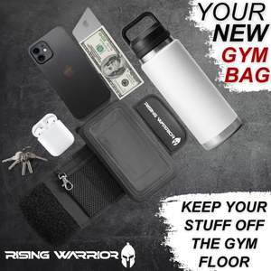 Housse de transport pour bouteille d'eau |   Support de téléphone, porte-clés de sport, pochette pour portefeuille |   Sac de sport pour bouteille d'eau, compatible AirPods, téléphone et cartes - Product Image 6