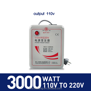 Shunhong High Performance 3000W Single Phase Step <strong>Transformer</strong> 110V-220V 3000VA Toroidal 3KW 3KVA Voltage Converter - Product Image 6