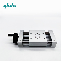 Stage de positionnement coulissant pour machine cnc, accessoire de haute précision HHQ01 X axis de réglage facile, composants manuels
