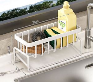 Étagère de rangement personnalisée pour évier de cuisine, robinet et vaisselle, vente en gros - Product Image 4