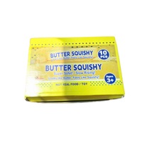 Jouet Squishy Ultra-Moelleux en PU, Saveur Beurre, à Rebond Lent, Préféré des Influenceurs Transfrontaliers
