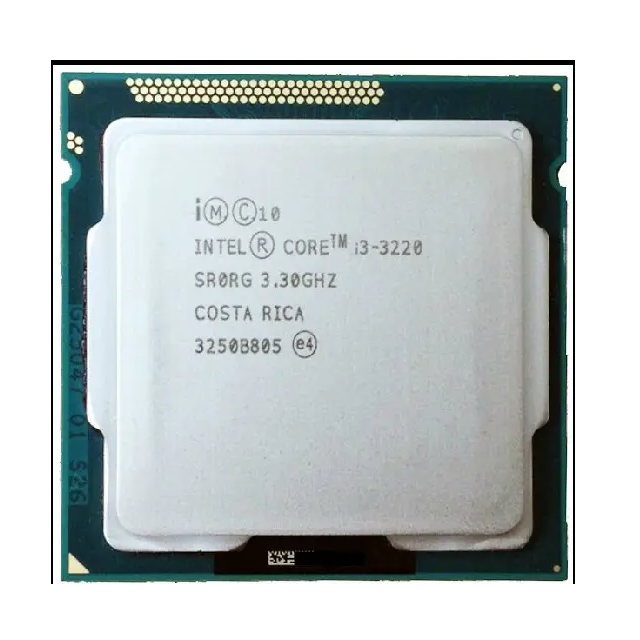 Used I3 Processor 3th Generation Cpu I3 3220 for Original Brand