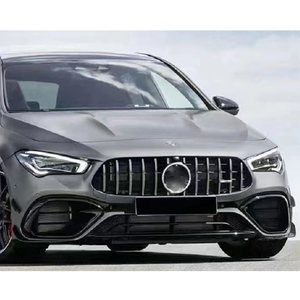 Material de pp ancho para Benz Clase <span class=keywords><strong>CLA</strong></span> W118, actualización a <span class=keywords><strong>CLA</strong></span> <span class=keywords><strong>45s</strong></span> AMG, modelo que incluye montaje de parachoques delantero con rejilla trasera - Product Image 4