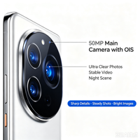 Téléphone mobile Realme GT7 T 5G 12 Go + 256 Go Écran 120 Hz Appareil photo 50 MP avec OIS Charge rapide 100 W