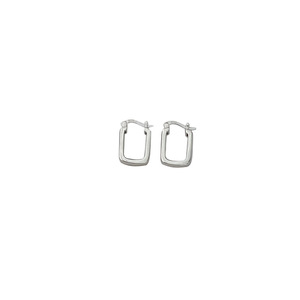 Ruitai S925 Sterling Silver Geometric <b>Cuff</b> <b>Earrings</b> White Gold Color Everyday Wear - Product Image 5
