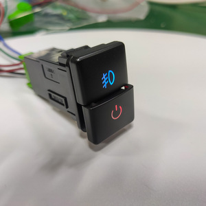 Interruptor de doble botón para Toyota Vios Yaris Chr Highlander, interruptor combinado de actualización de luces antiniebla, Cd 2113 - Product Image 1