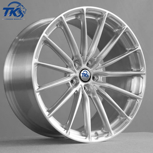 Rines de Aleación <span class=keywords><strong>DOT</strong></span> Personalizados en Plata Pulida, Forjados en 1 Pieza, de 18, 19, 20, 21 y 22 Pulgadas, 5x112, 5x114.3, para BMW, Audi, <span class=keywords><strong>Mercedes</strong></span>, Tesla - Product Image 1