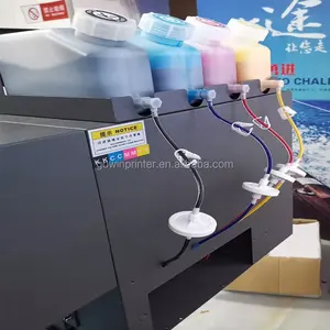 GWIn dtf stampante stampante GW6090 UV Flat-bed banner stampante multi-funzione per stampare adesivo con inchiostro uv