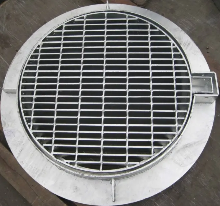 Trade Assurance weight iron cast manhole cover heavy duty drain grate Customized Size Iron 500-750