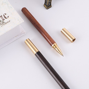 Redwood Signature Sándalo Neutral Metal Latón Retro Regalo Pluma - Product Image 4