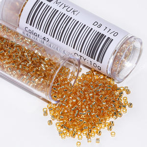 Set di <span class=keywords><strong>Perline</strong></span> in Vetro Giapponesi <span class=keywords><strong>Miyuki</strong></span> in Tubo da 10 Grammi x 116 Colori per la Creazione di Gioielli, Collane e Bracciali - Product Image 6