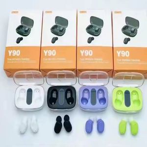 Y90 Earphone TWS True Wireless Gaming Earbuds Transparent <b>Cover</b> LED Digital Display Waterproof In-<b>ear</b> Design Headphones - Product Image 6